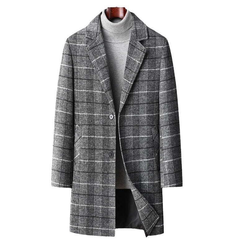 Plaid Wool Coat product image 5