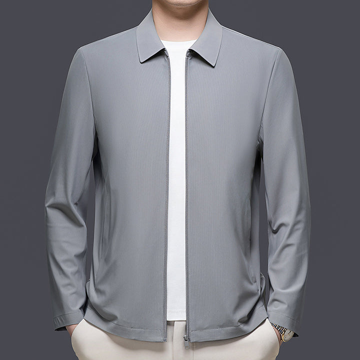 Men's casual lapel jacket, lightweight product photo