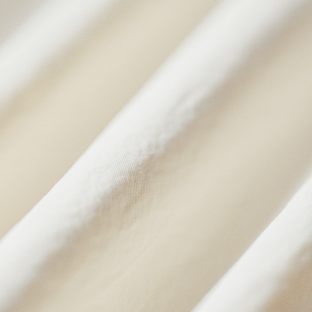 Color-blocked retro racing jacket in Off White