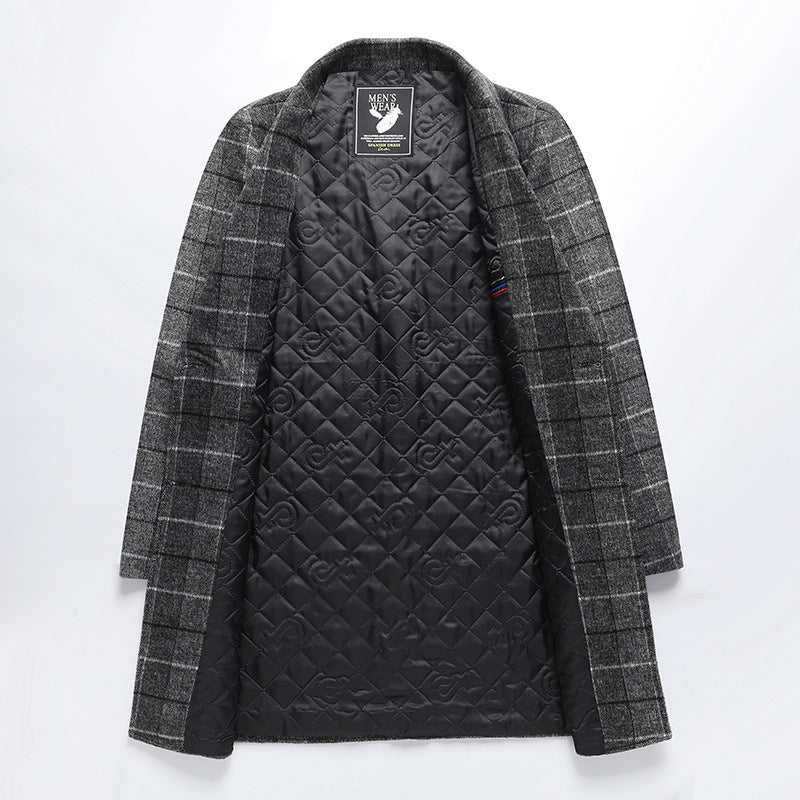 Plaid Wool Coat product image 4