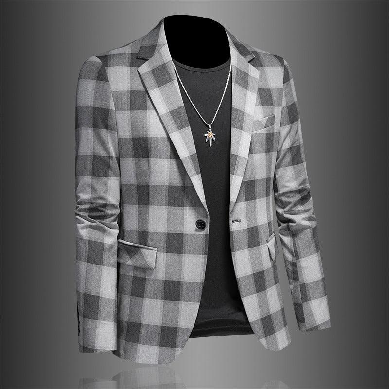 plaid suit jacket product image 4