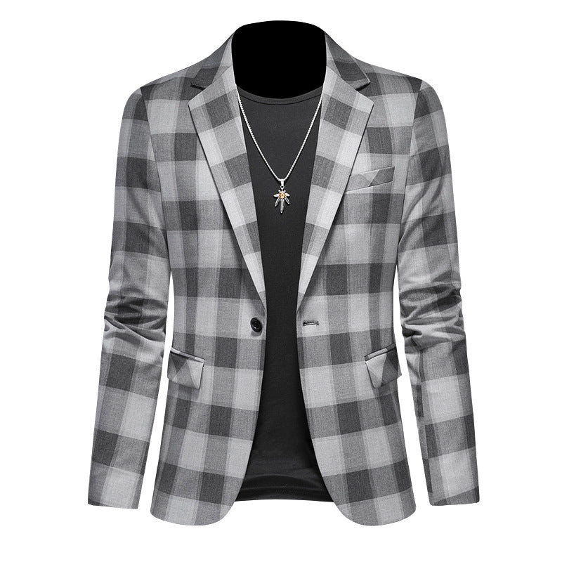 plaid suit jacket product image 5