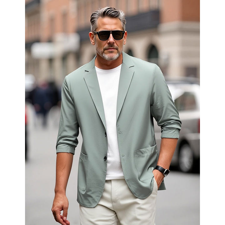 casual suit jacket product gallery image 2
