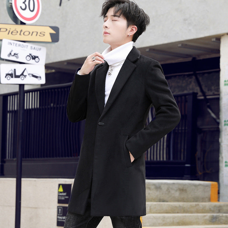 Double-faced wool coat gallery image 4