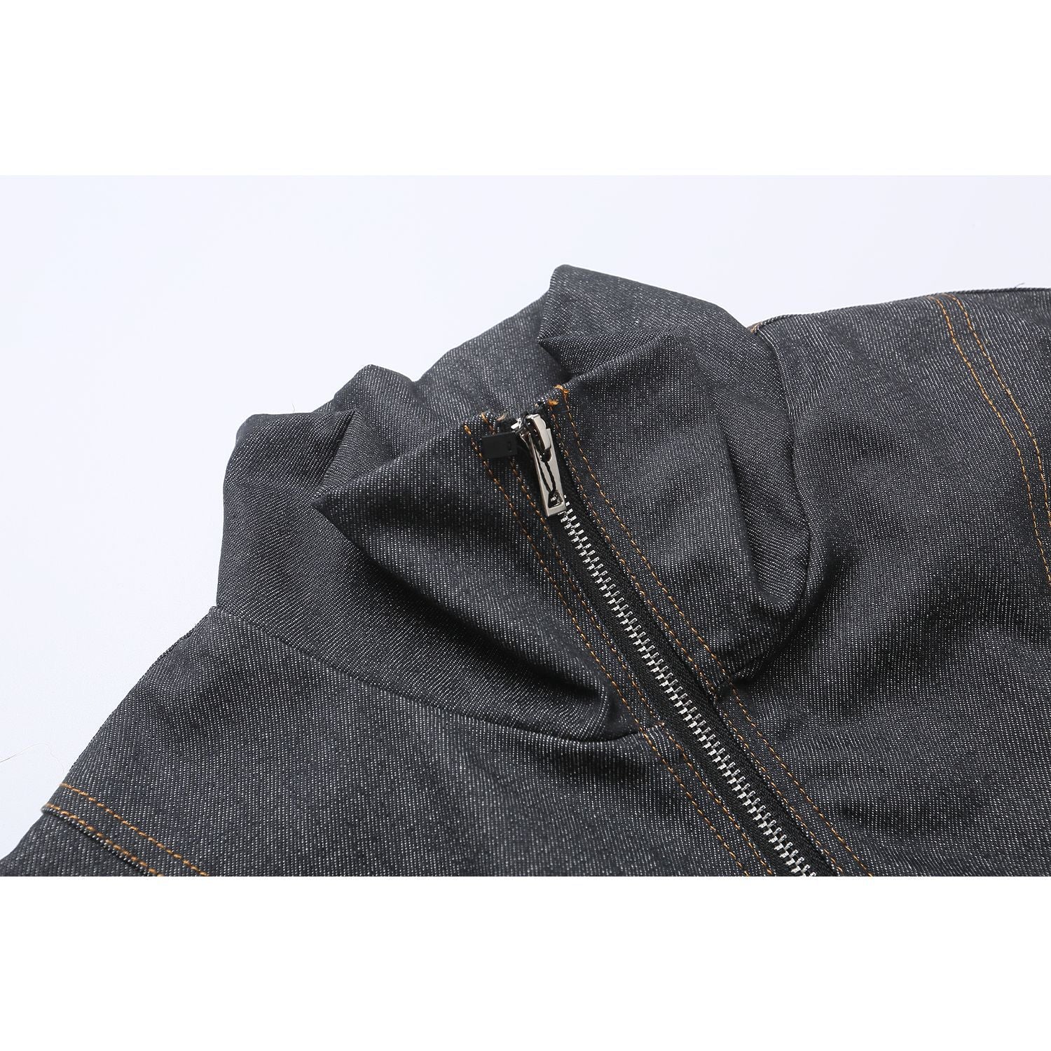 Cotton men's jacket, garment detail view