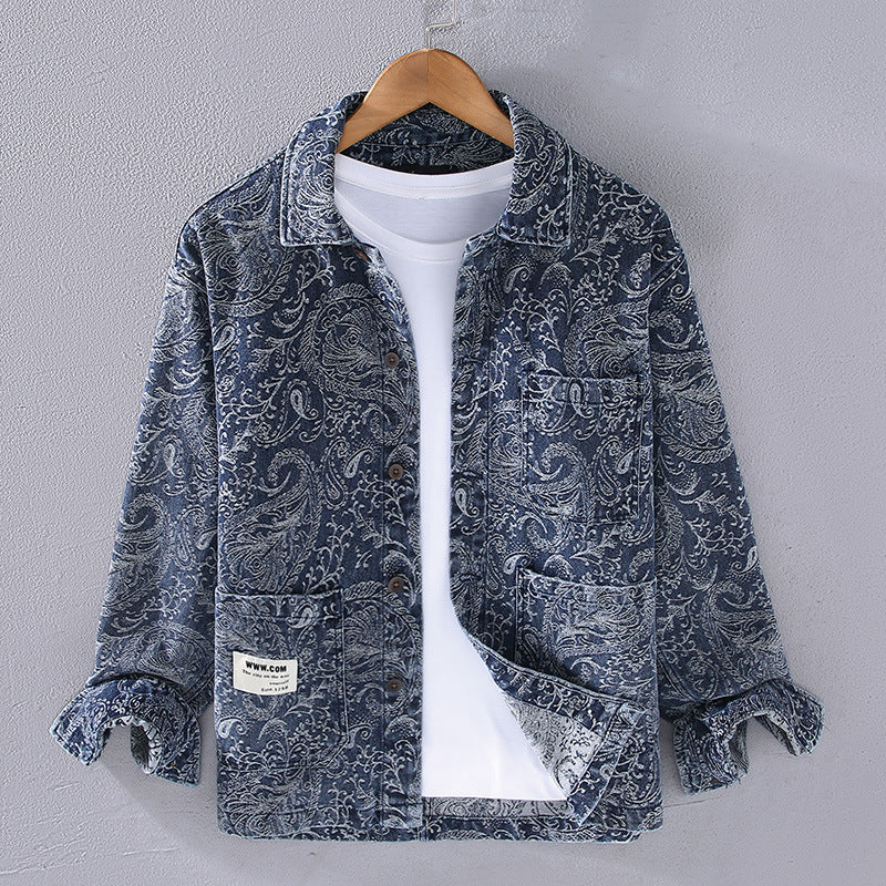denim top gallery image 3