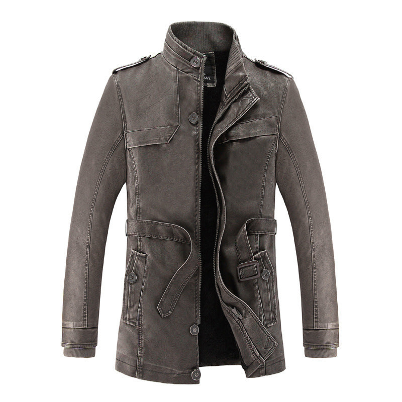 PU leather jacket product gallery image 3