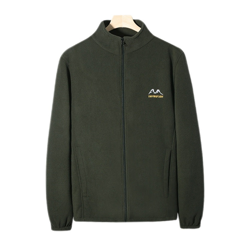 Polar fleece coat product view 6