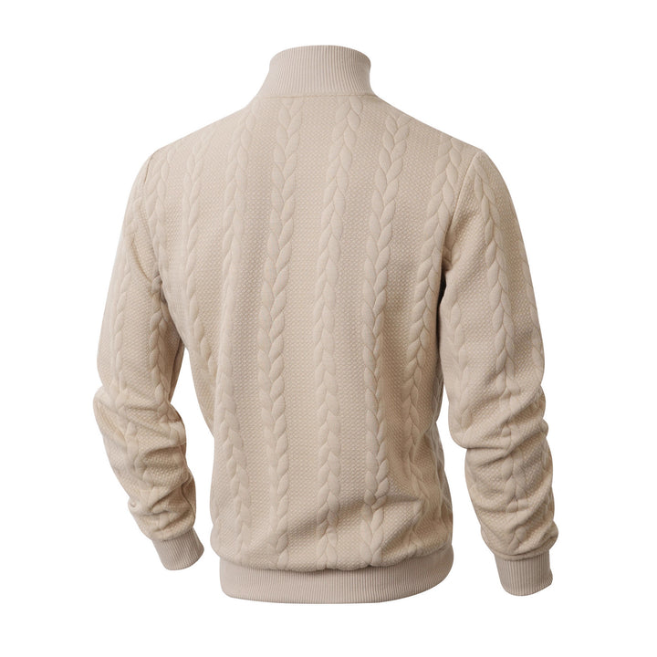 Jacquard High Collar Sweater product image 2