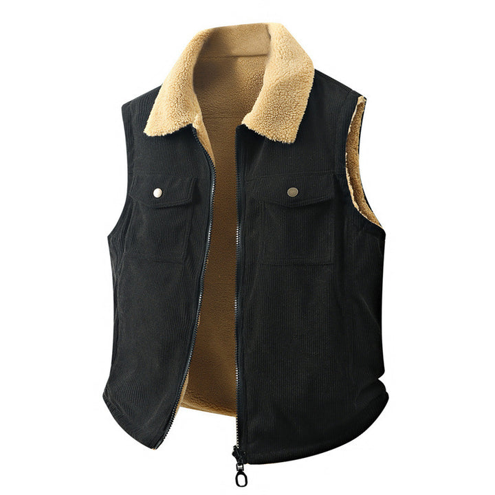 Jacquard Reversible Vest — gallery image 2