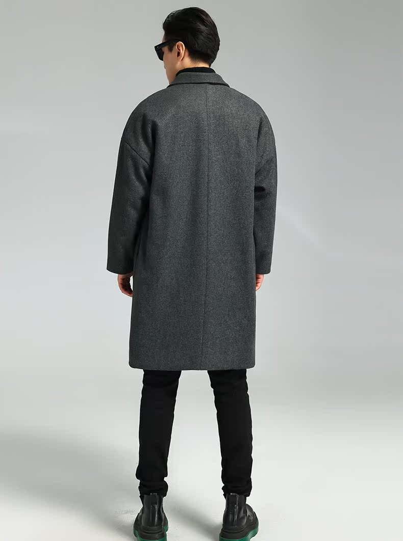 Gray Double Breasted Coat, gallery image 5