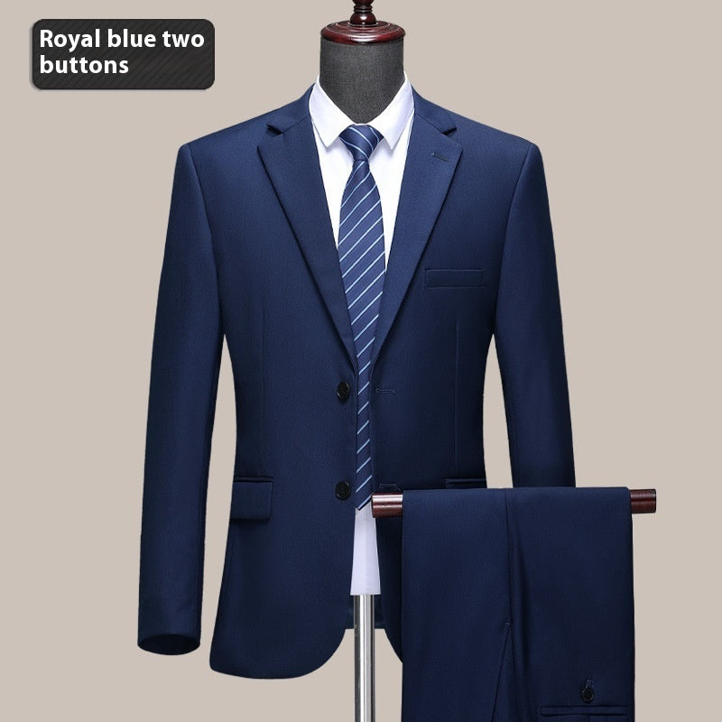 Men's wool suit gallery image 5, regular-length style