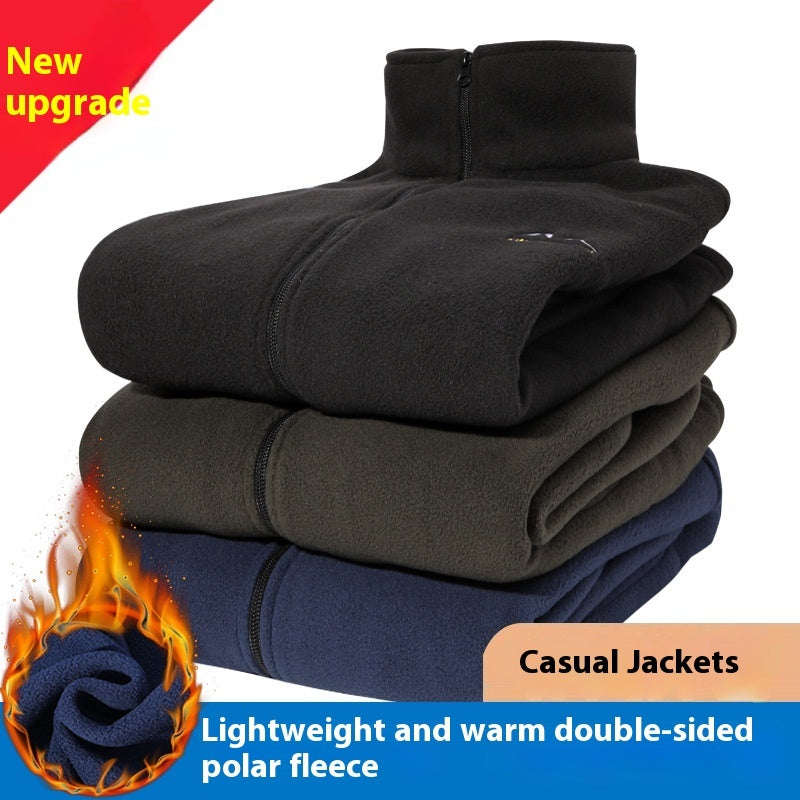 Polar fleece coat product view 5