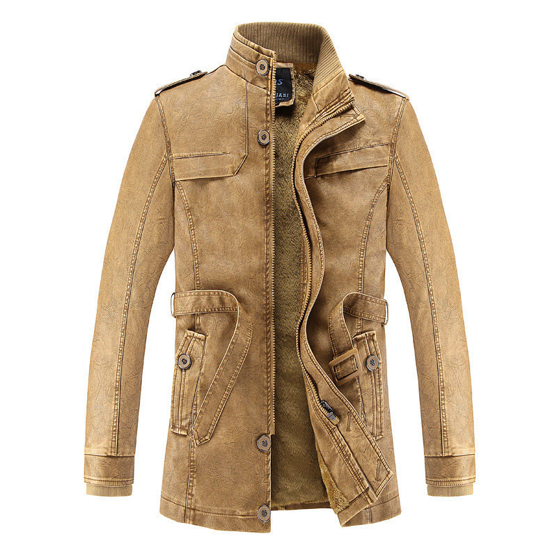PU leather jacket product gallery image 2