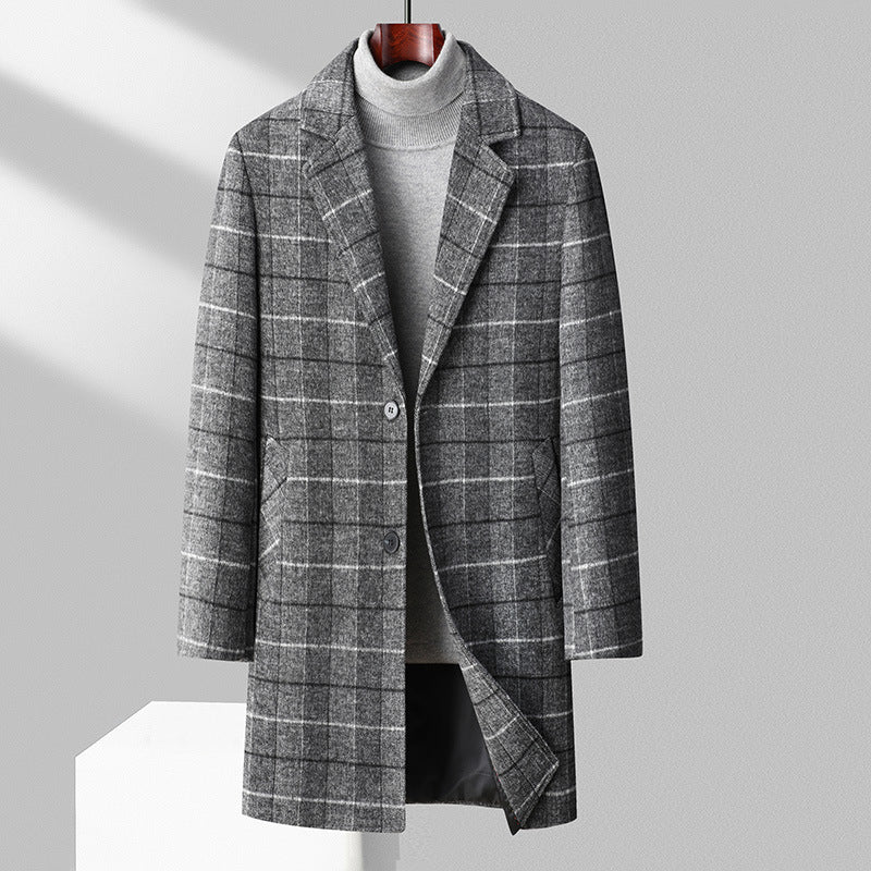 Plaid Wool Coat product image 6