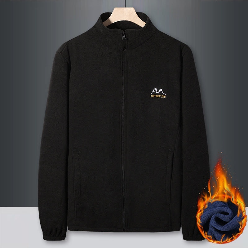 Polar fleece coat product view 8