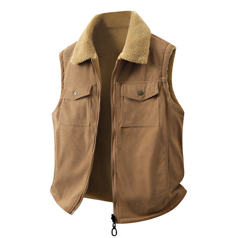 Jacquard Reversible Vest — gallery image 3