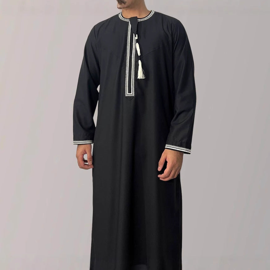 embroidered men's robe product image 3
