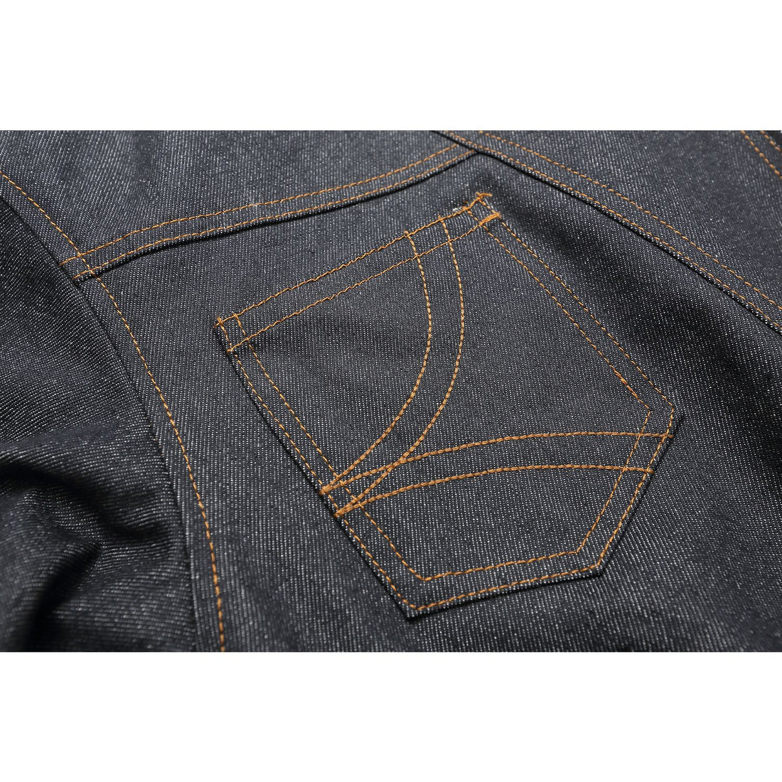 Cotton men's jacket showing solid-color styling