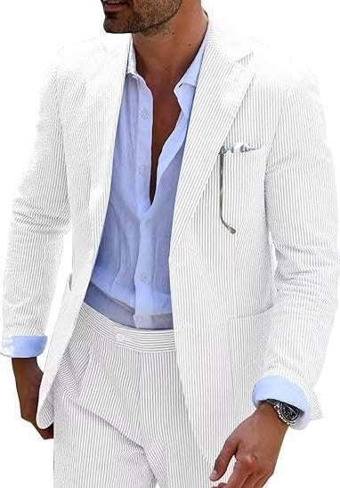 Seersucker summer suit product image 6