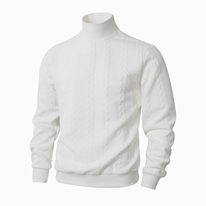 Jacquard High Collar Sweater product image 6