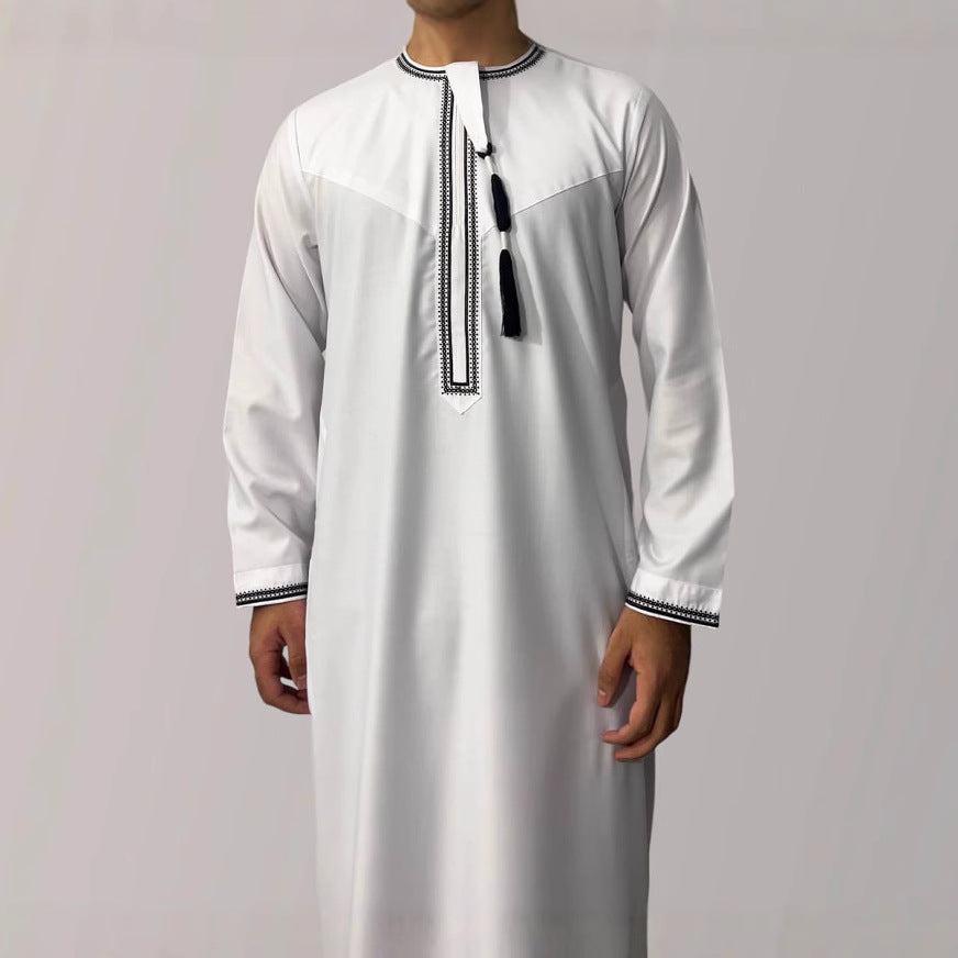 embroidered men's robe product image 2