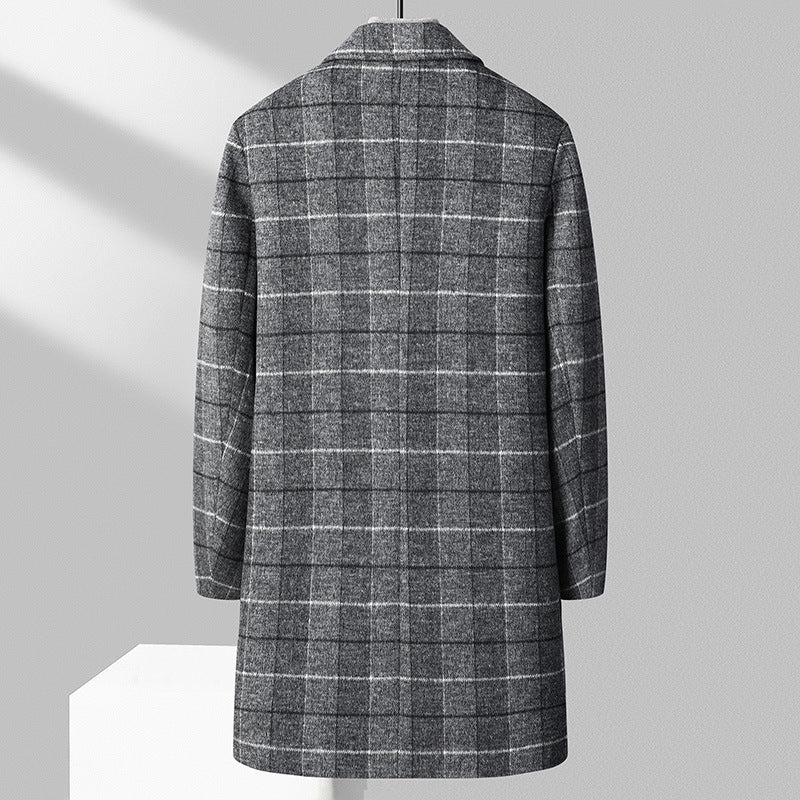 Plaid Wool Coat product image 3