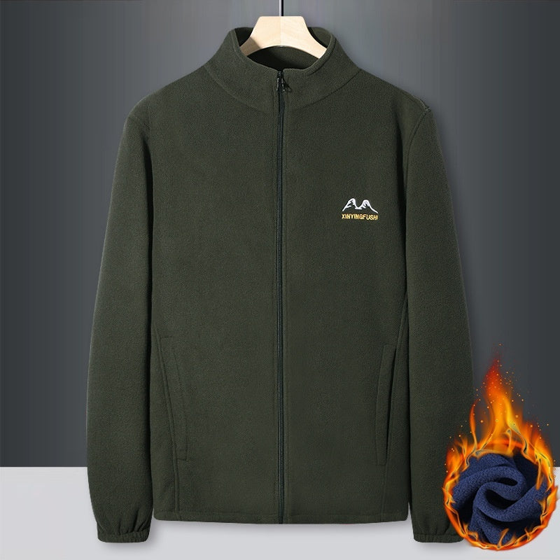 Polar fleece coat product view 1