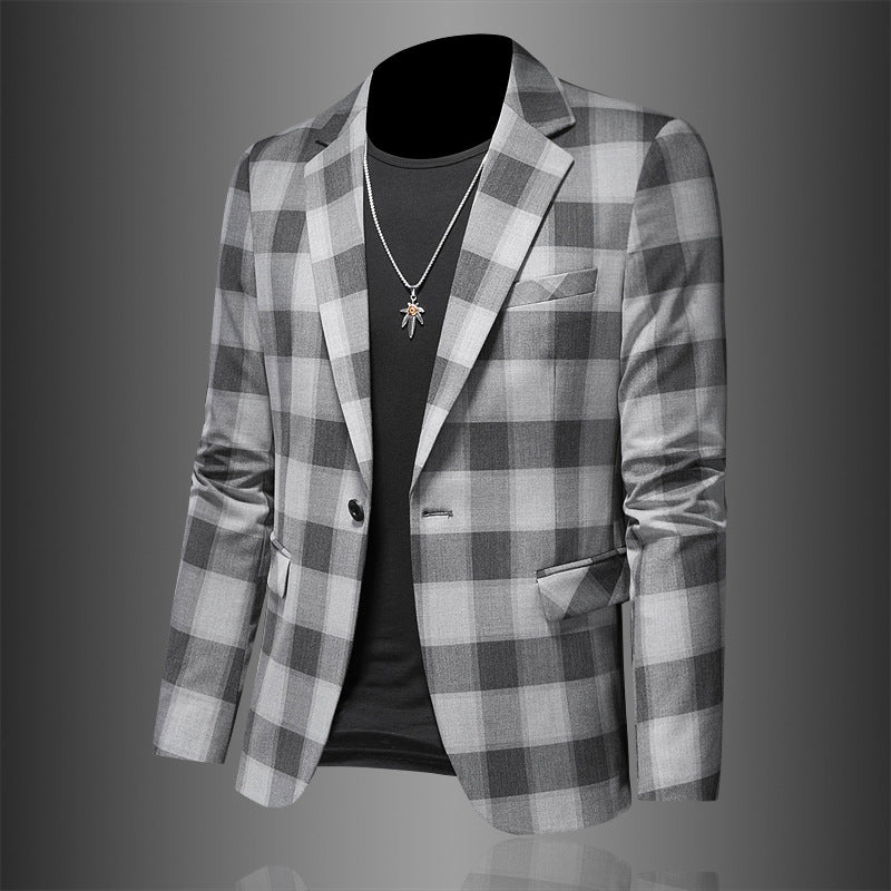 plaid suit jacket product image 6