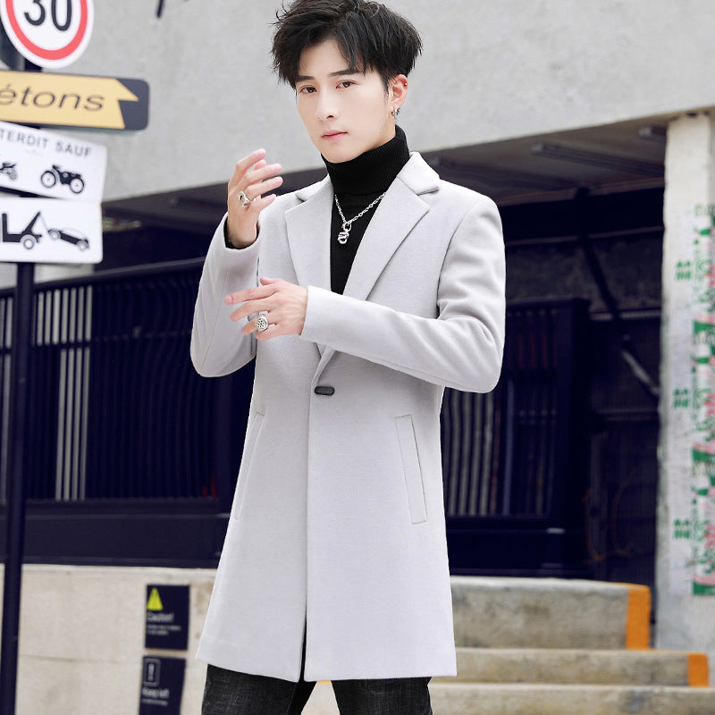 Double-faced wool coat gallery image 1