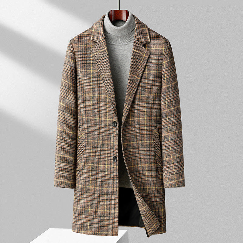 Plaid Wool Coat product image 7