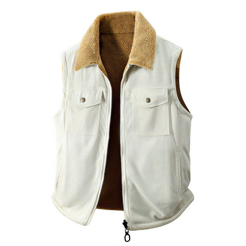 Jacquard Reversible Vest — gallery image 6
