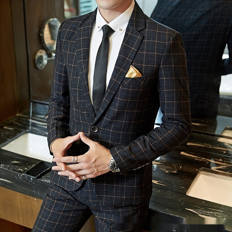 Plaid suit gallery image 1