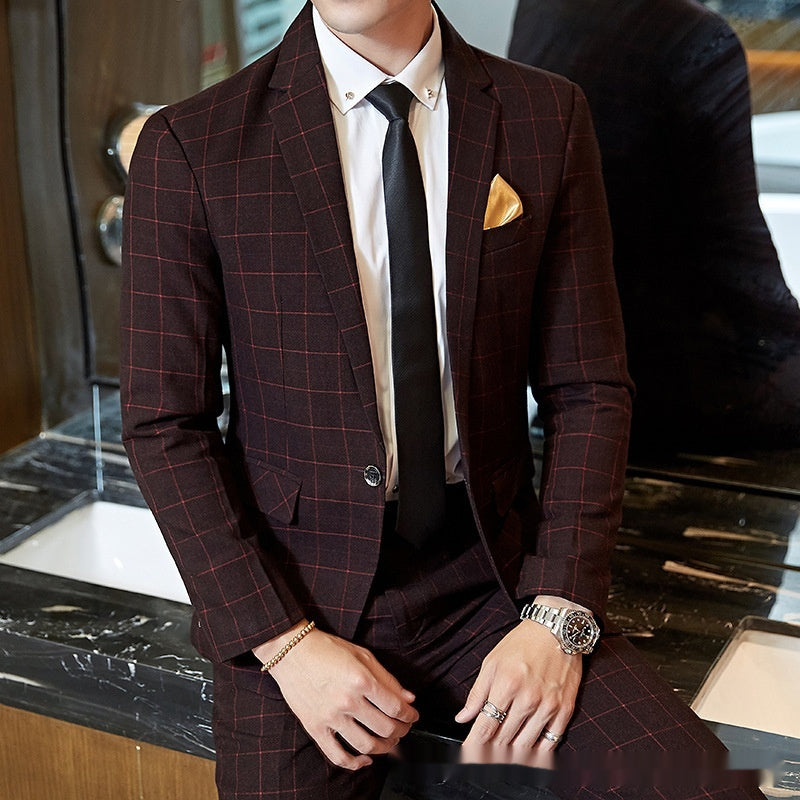 Plaid suit gallery image 3