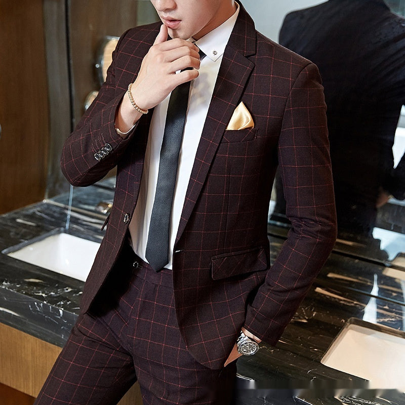 Plaid suit gallery image 2