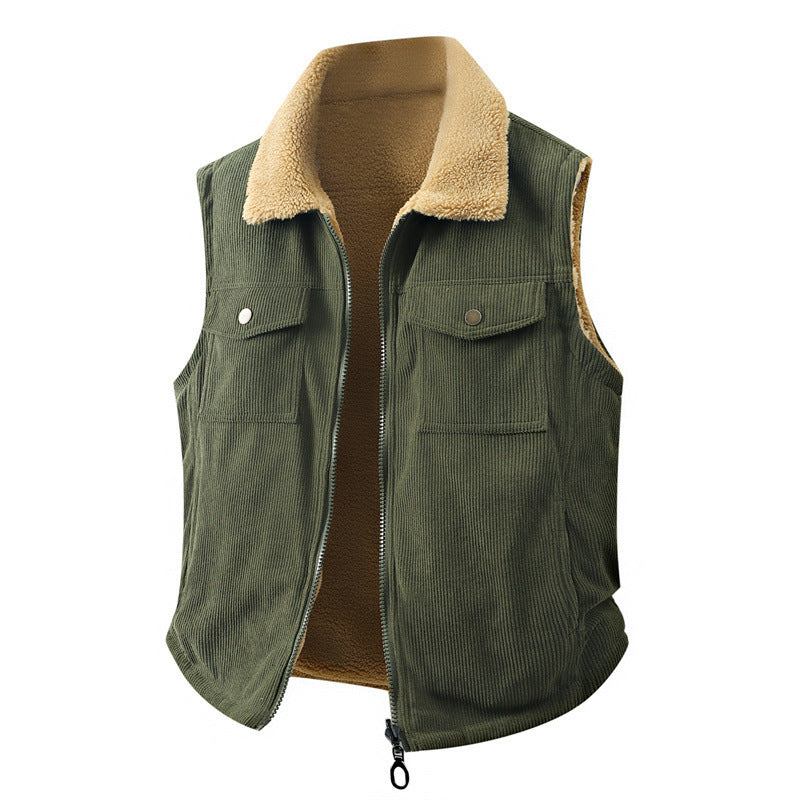 Jacquard Reversible Vest — gallery image 8
