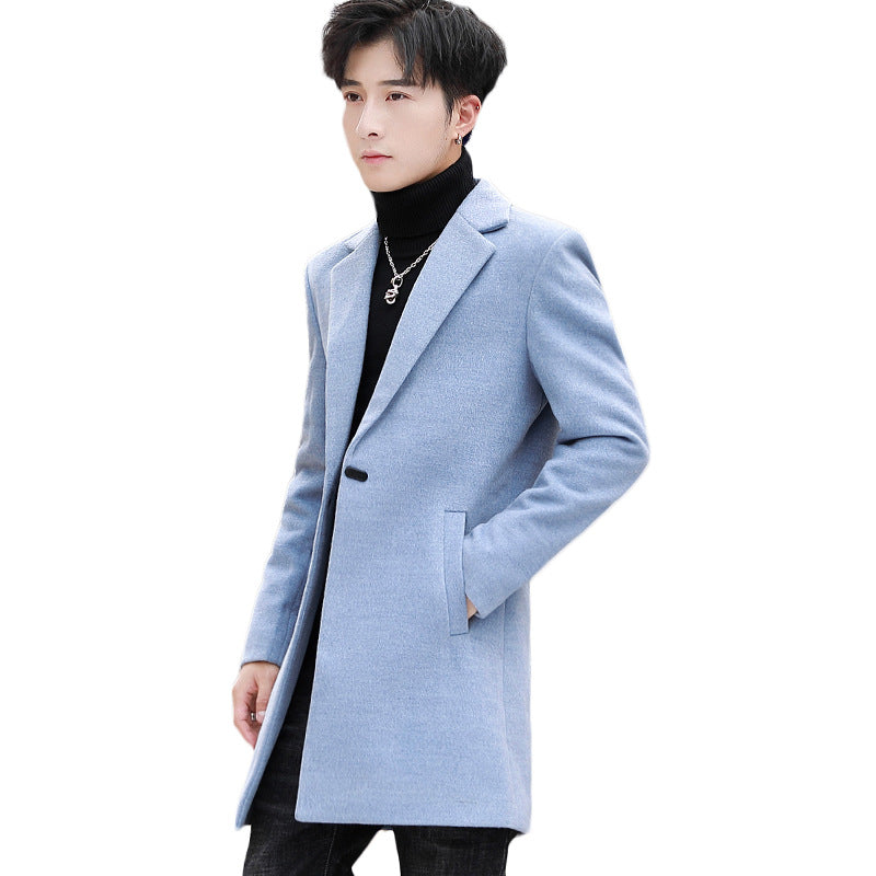Double-faced wool coat gallery image 3