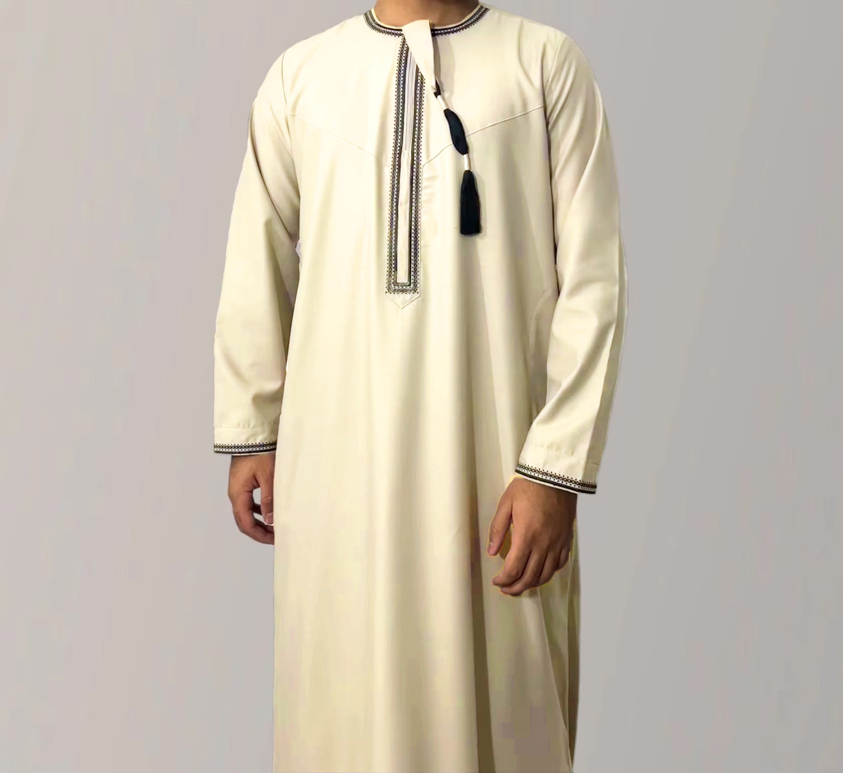 embroidered men's robe product image 8