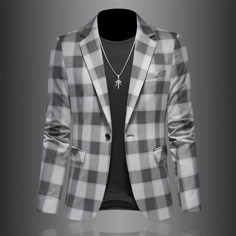 plaid suit jacket product image 2